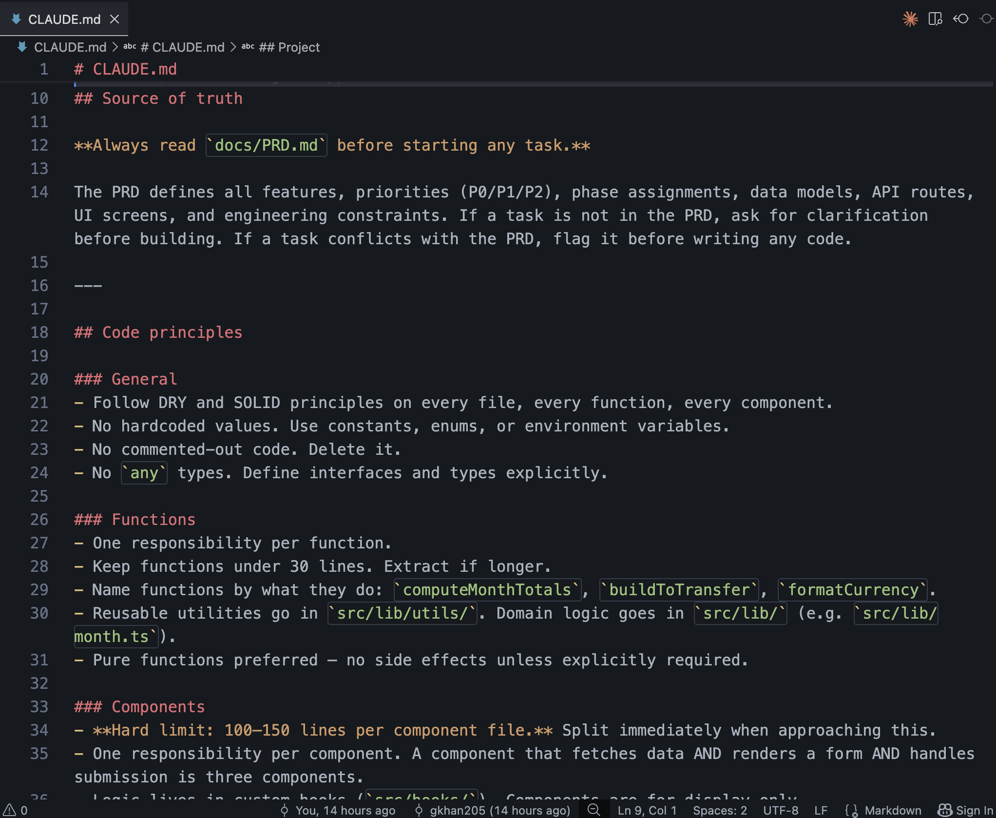 CLAUDE.md Screenshot